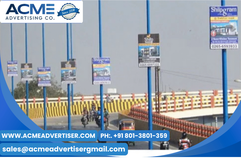 Pole Kiosk Advertising Learn How Acme Advertising Co. Boosts Your Brand Reach.