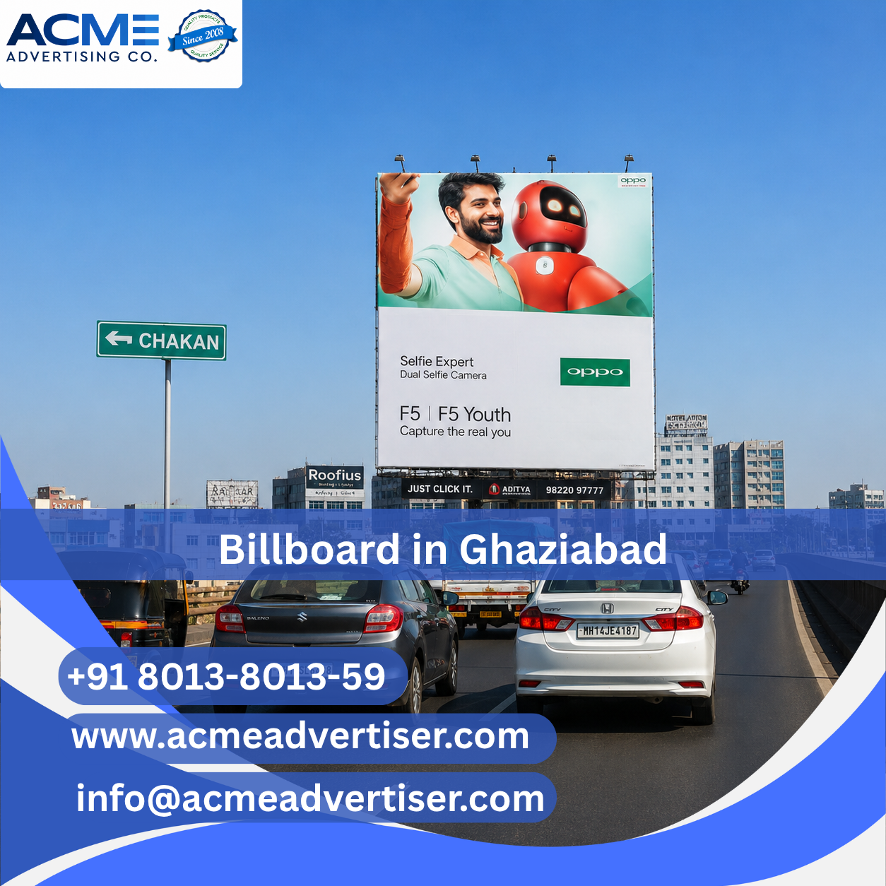 Billboard Agency in Dabur Chowk To Anand Vihar (Near Pacific Mall), Ghaziabad - Ghaziabad