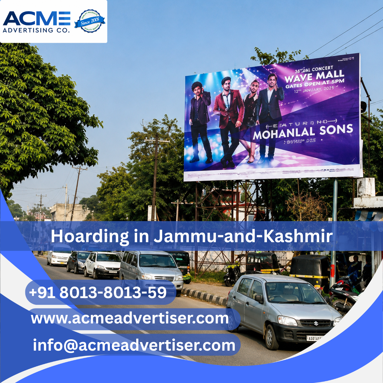 Hoarding Company in Jammu-and-Kashmir - Jammu and Kashmir