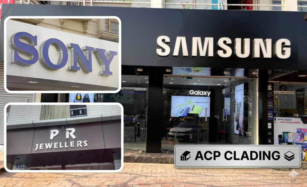 ACP Cladding brand advertising in india