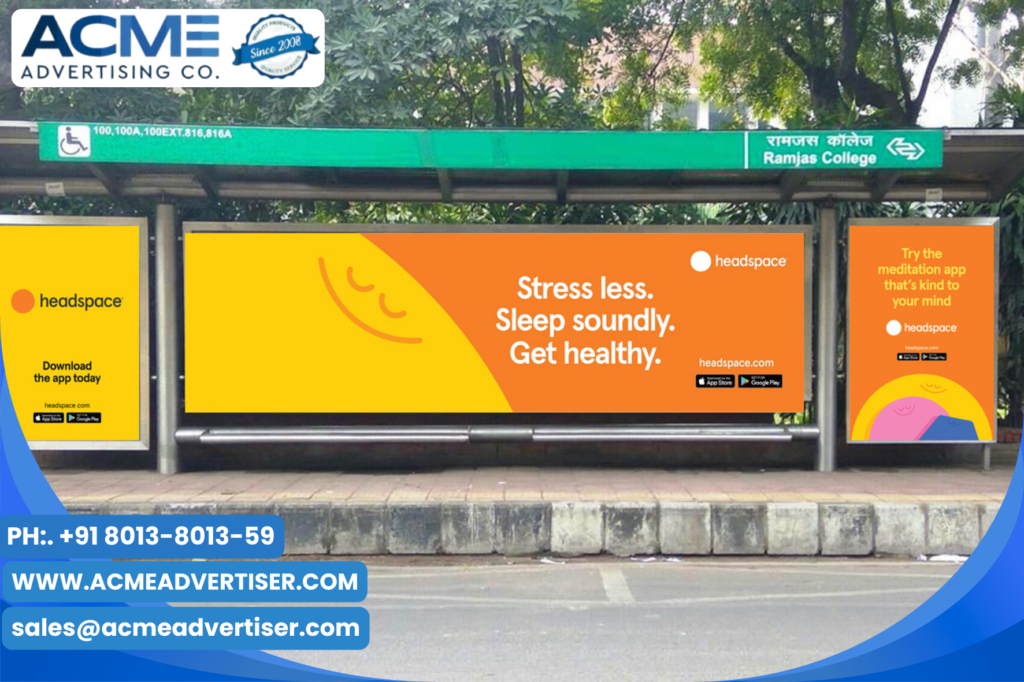 Bus Shelter Branding Company in India – ACME Advertising Co