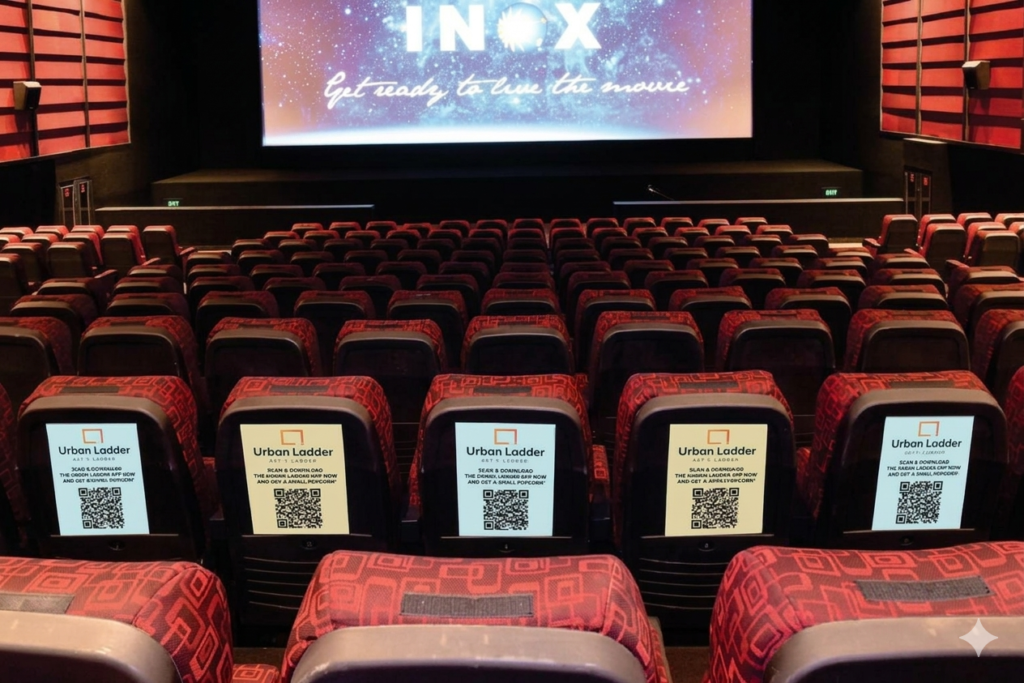 put your brand in front of thousands of audience in cinema