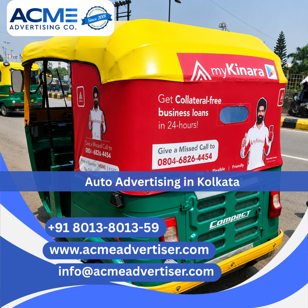 Auto Advertisement Company In Kolkata