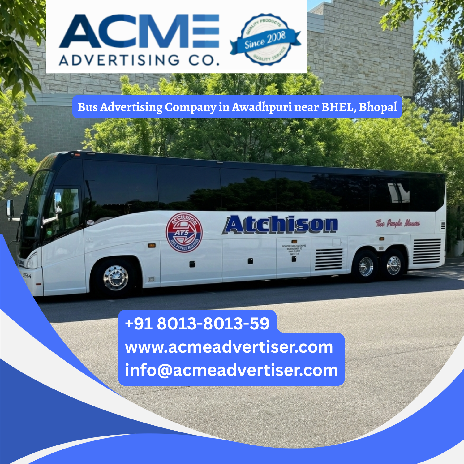 Bus Advertising Company in Awadhpuri near BHEL, Bhopal - 