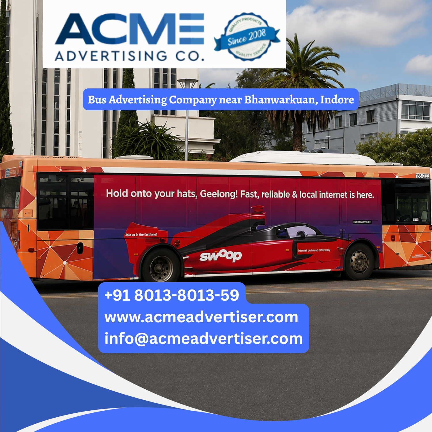 Bus Advertising Company near Bhanwarkuan, Indore - 