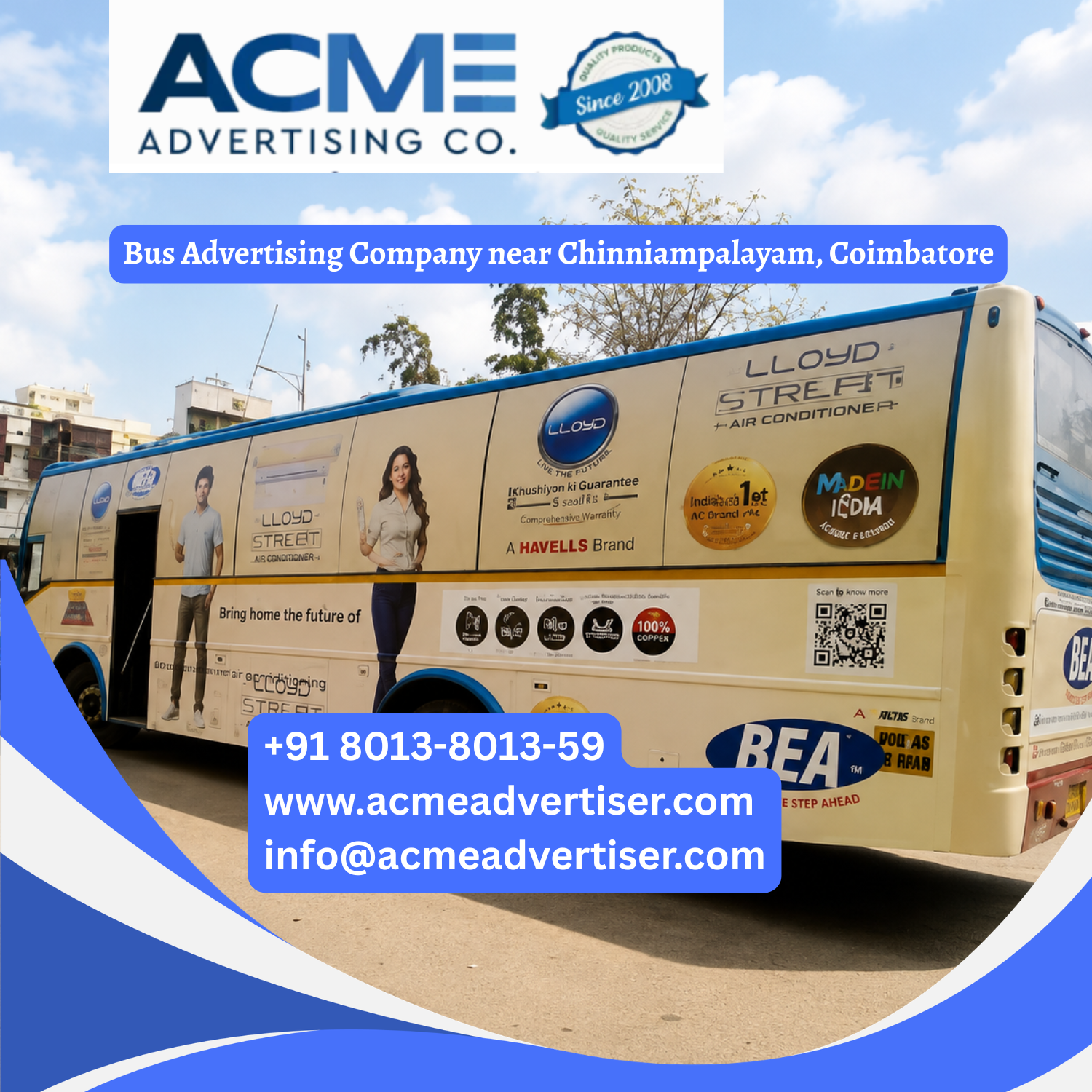 Bus Advertising Company near Chinniampalayam, Coimbatore - 