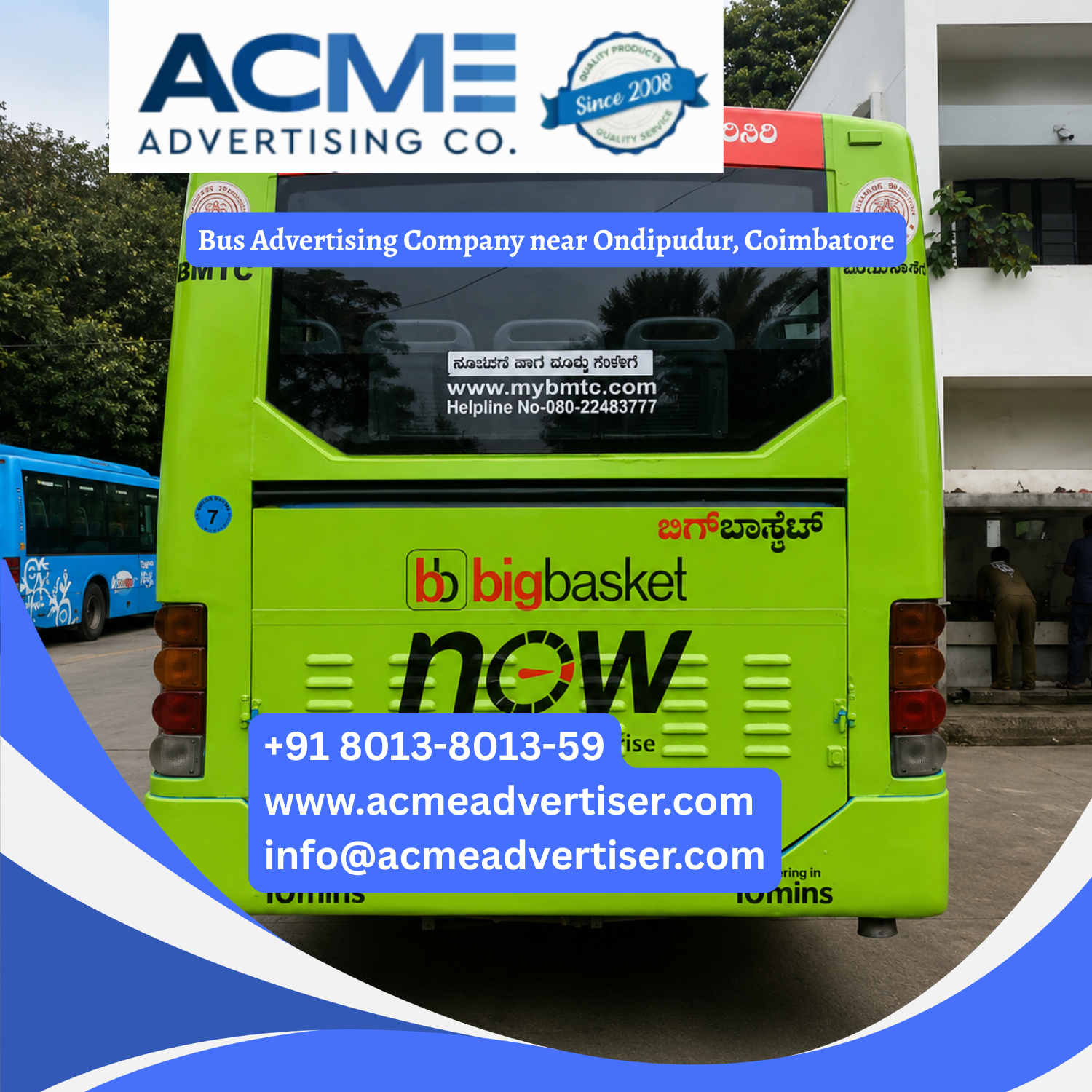 Bus Advertising Company near Ondipudur, Coimbatore - 