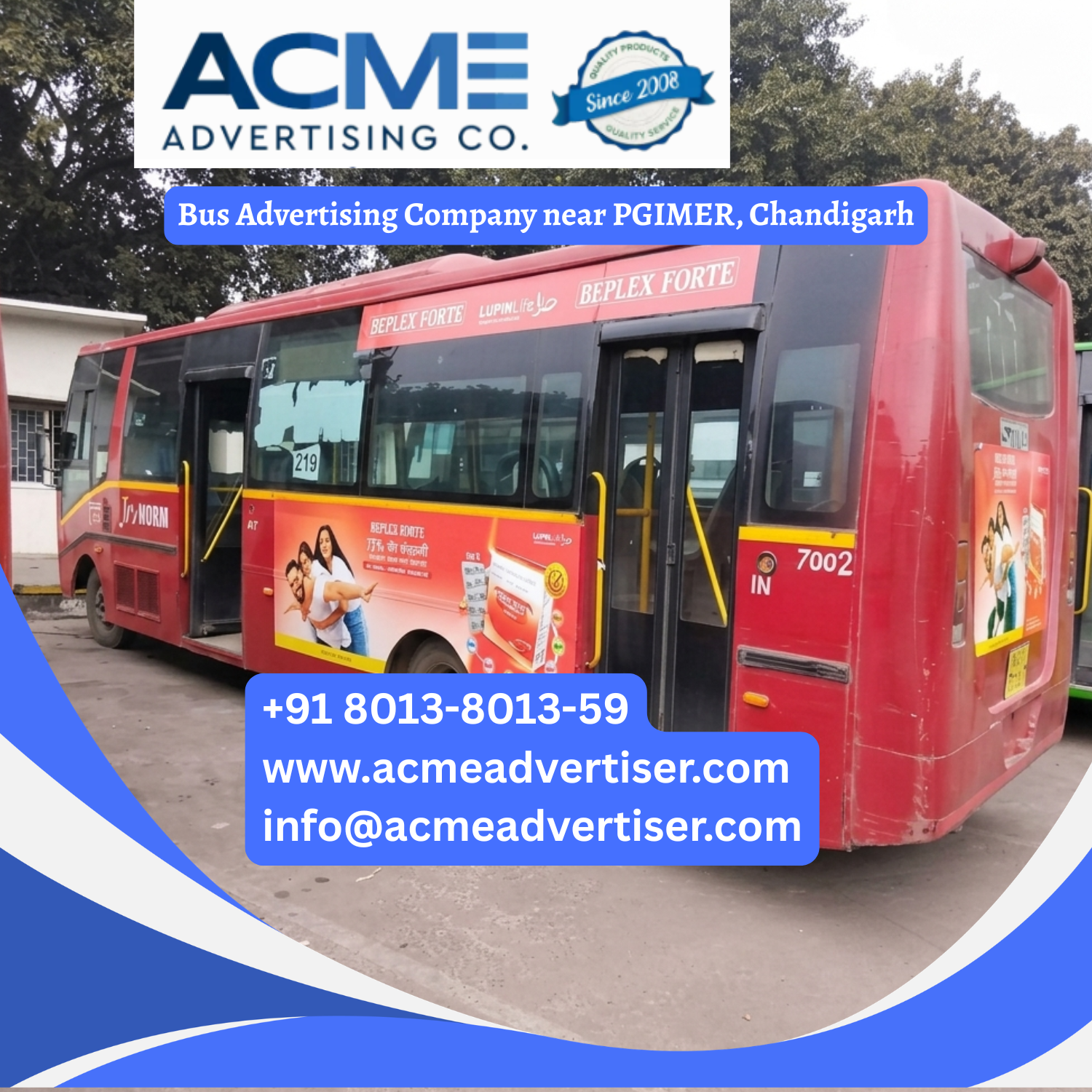 Bus Advertising Company near PGIMER, Chandigarh - 
