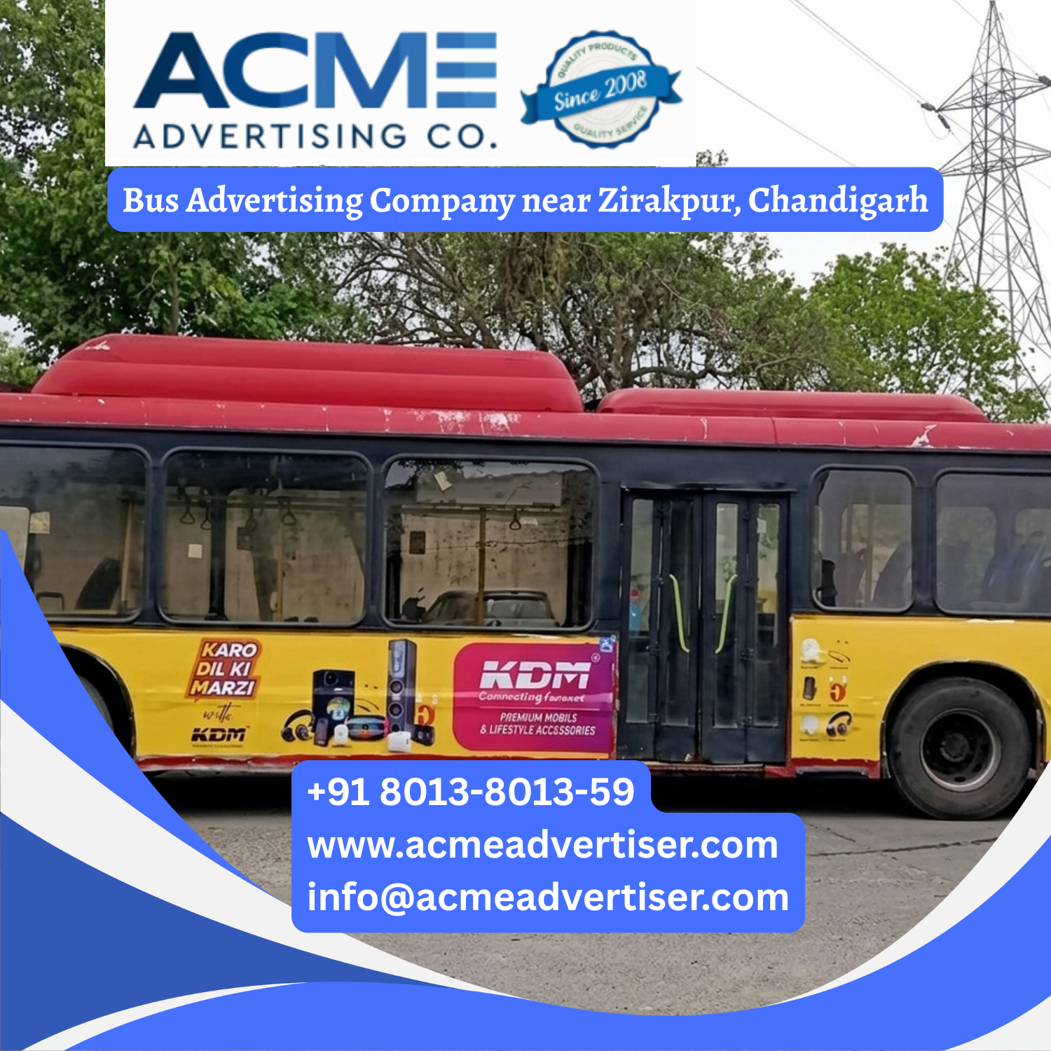 Bus Advertising Company near Zirakpur, Chandigarh - 