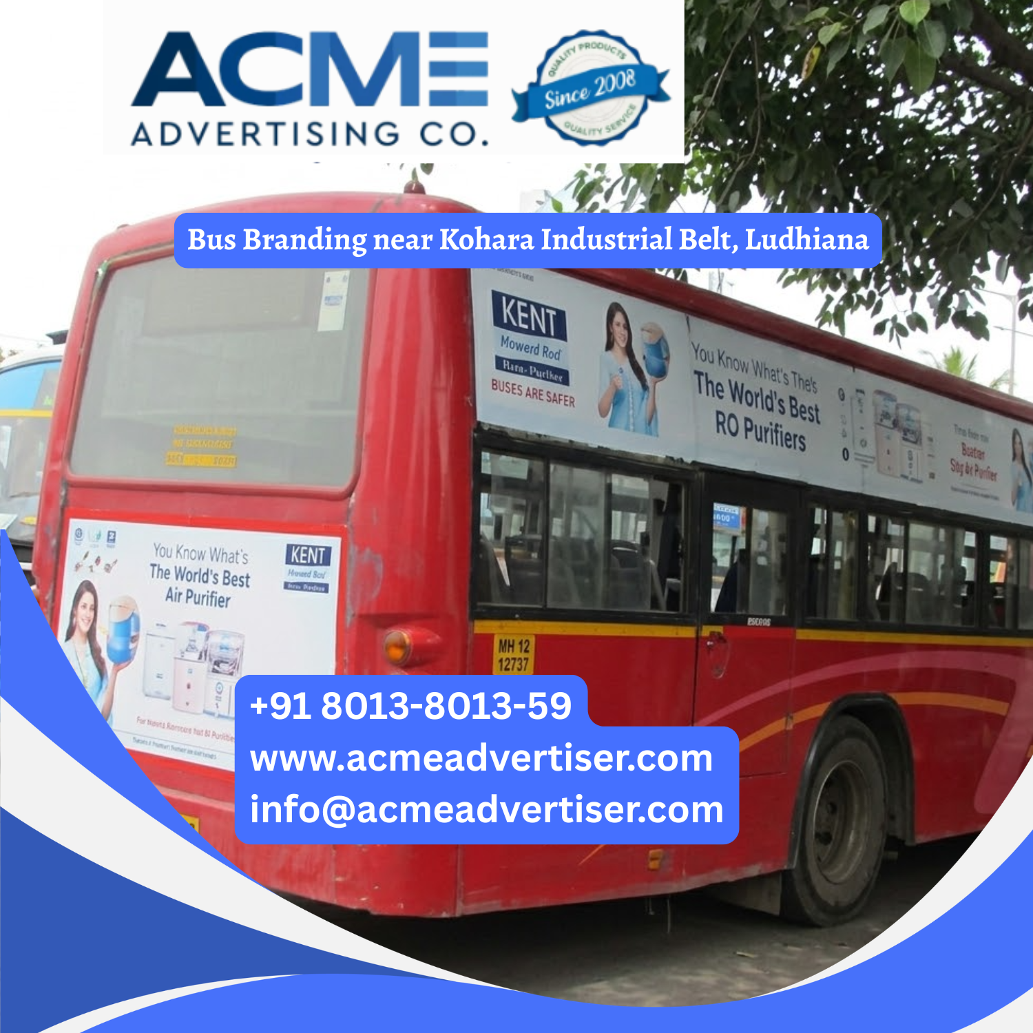 Bus Branding near Kohara Industrial Belt, Ludhiana - 