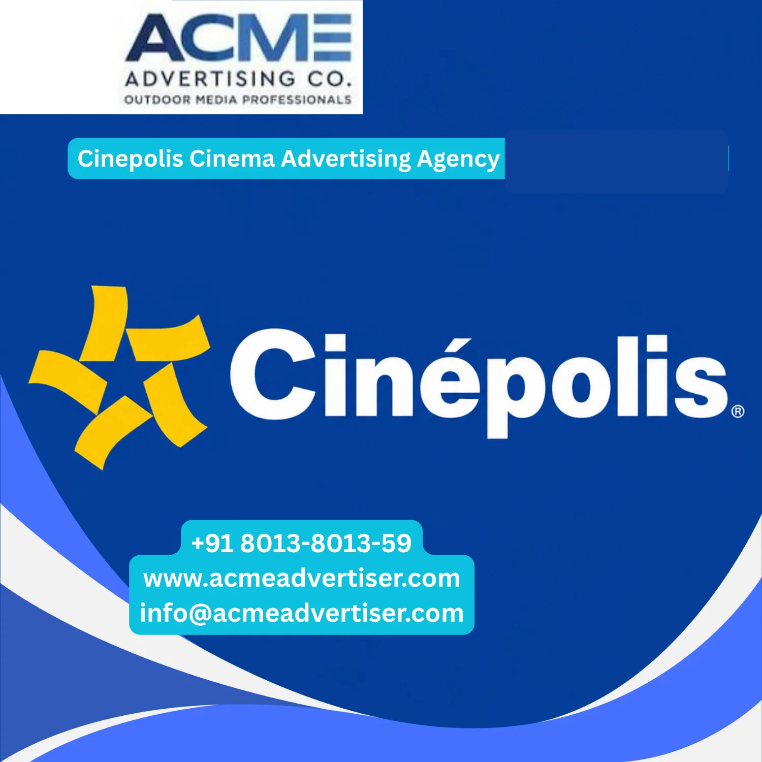 Cinema Advertising Company in Fun Republic Andheri, Cinepolis, Maharashtra - 