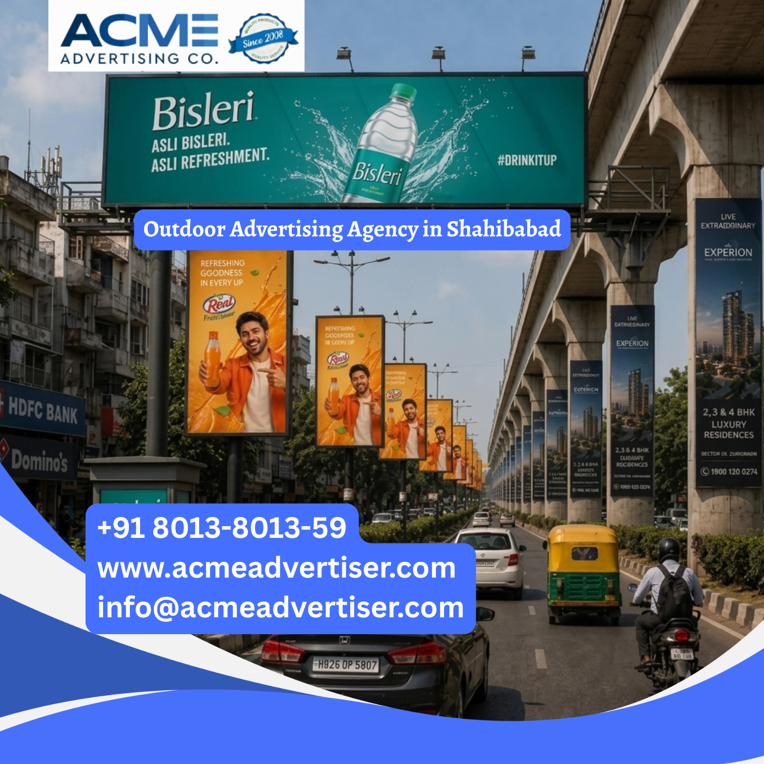 Outdoor Advertising Agency in Shahibabad - 