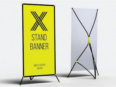 x banner stand