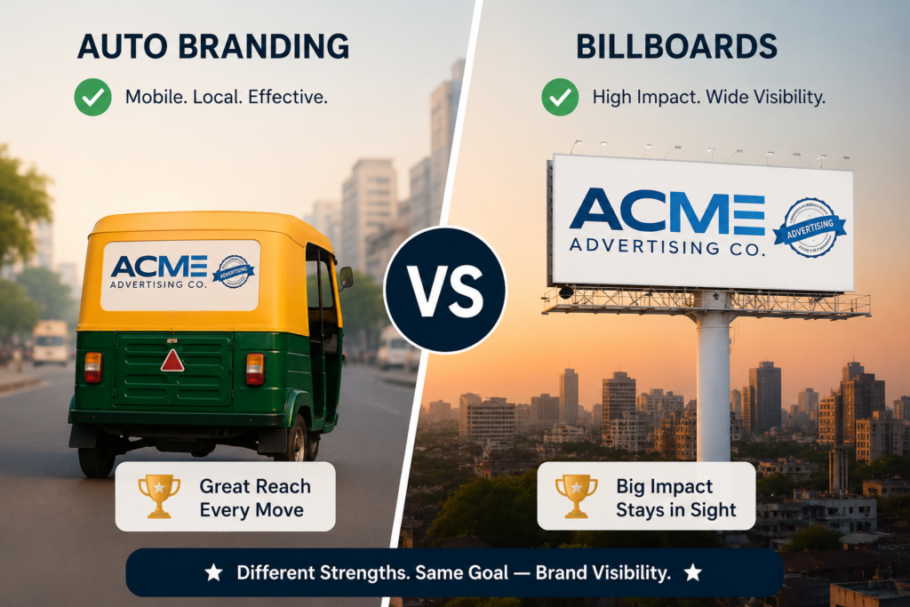 Auto Branding vs. Other Forms of Outdoor Advertising | ACME Advertising Co.