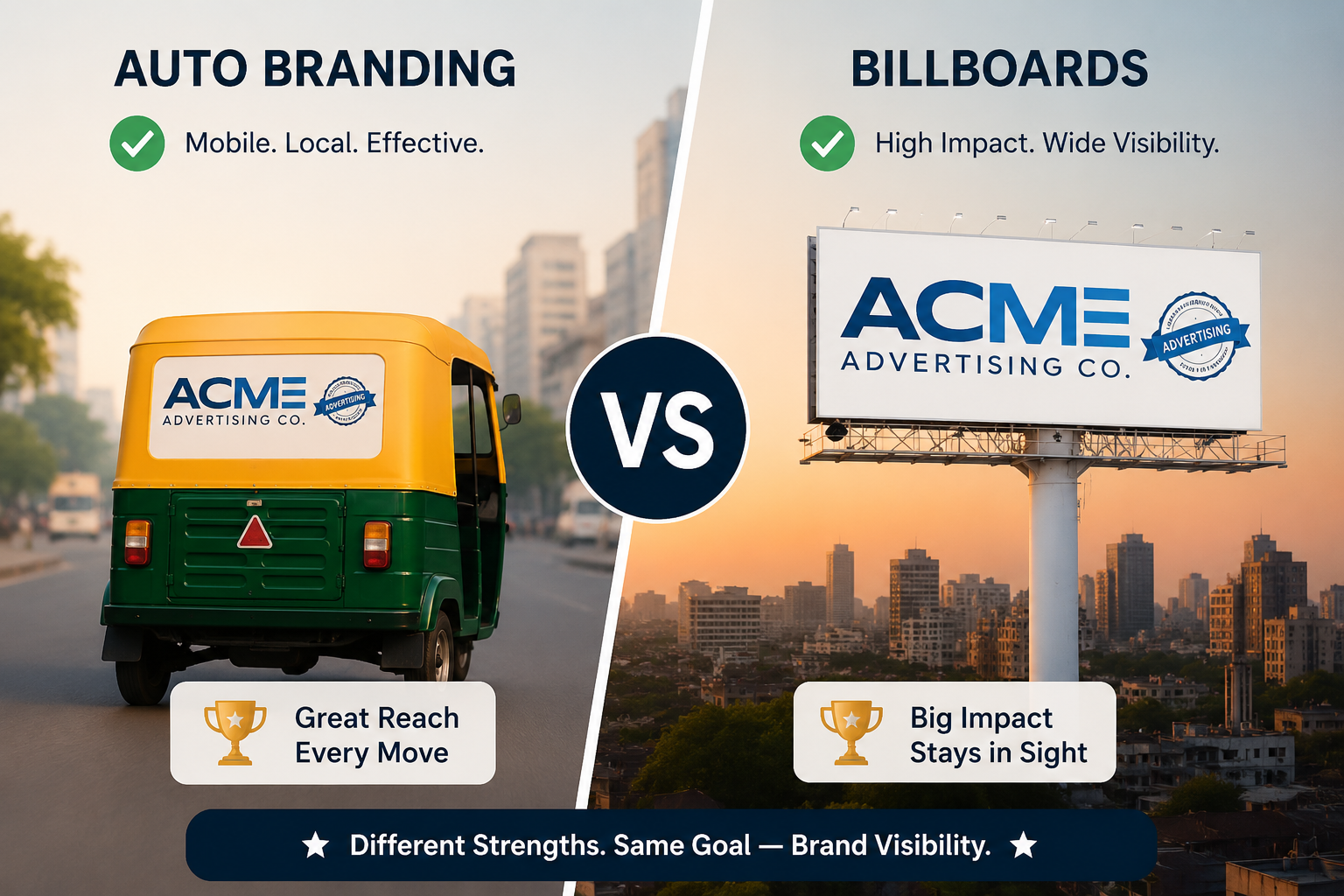 Auto Branding vs. Other Forms of Outdoor Advertising | ACME Advertising Co.
