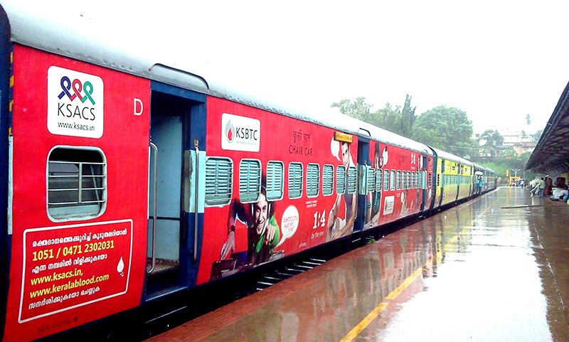 Railway branding maximizes visibility with ads on trains, stations, and platforms, reaching diverse audiences in high-traffic areas.