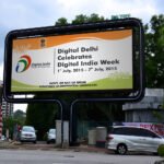 DOOH advertising delivers dynamic, targeted, and interactive content on digital screens in high-traffic locations.