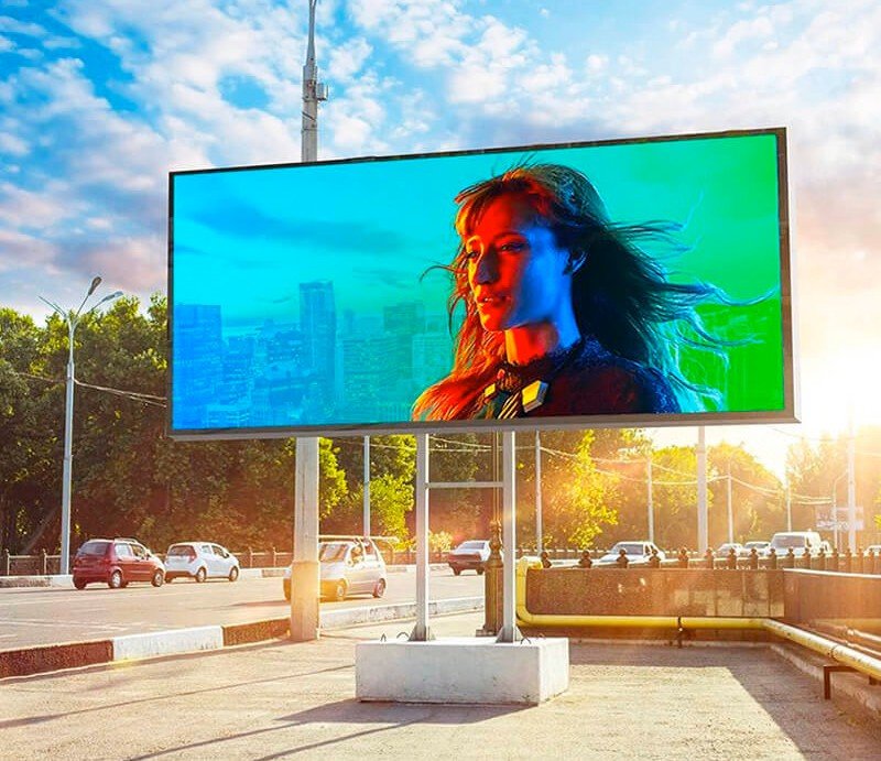 Energy Saving Outdoor Full Color LED Display P10 P8 panel 800X900mm 800X1200mm