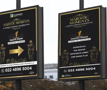 Pole kiosk branding is a high-visibility OOH advertising format using eye-level ads on poles to attract local audiences effectively.