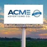 hoarding companies in a busy urban area