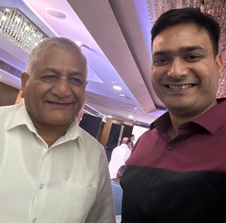 ACME Advertising Co Meets with General Vijay Kumar Singh