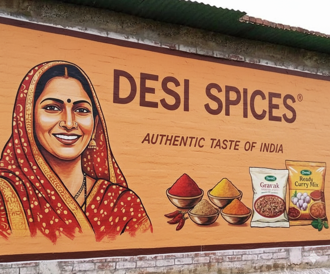 digital wall painting