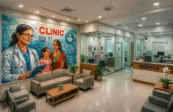 digital wall painting