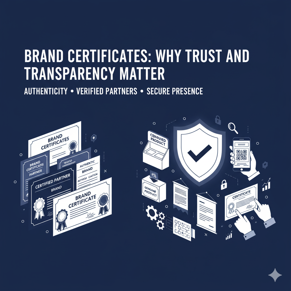 brand certificates