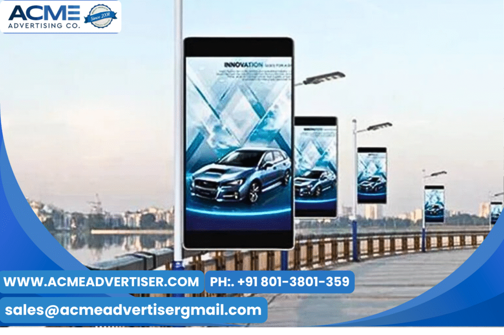 Street Branding Made Easy – Discover Pole Kiosk Advertising