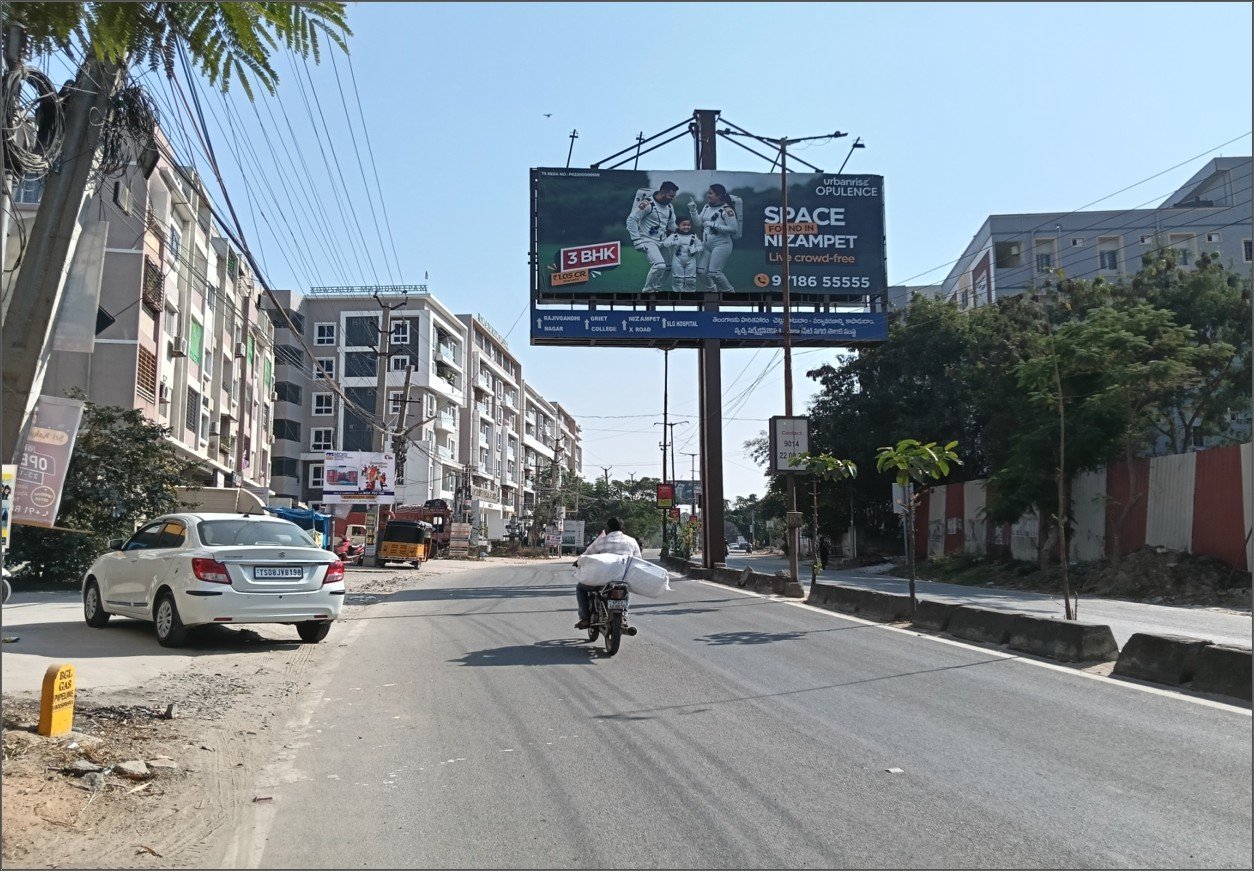 BACHUPALLY _ NIZAMPET RD NR BLUEDART RD FG. BACHUPALLY - Hyderabad