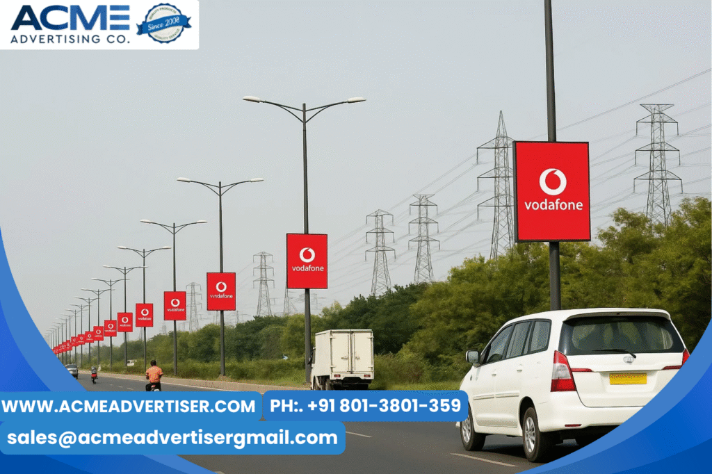 Top 5 pole kiosk advertising around india