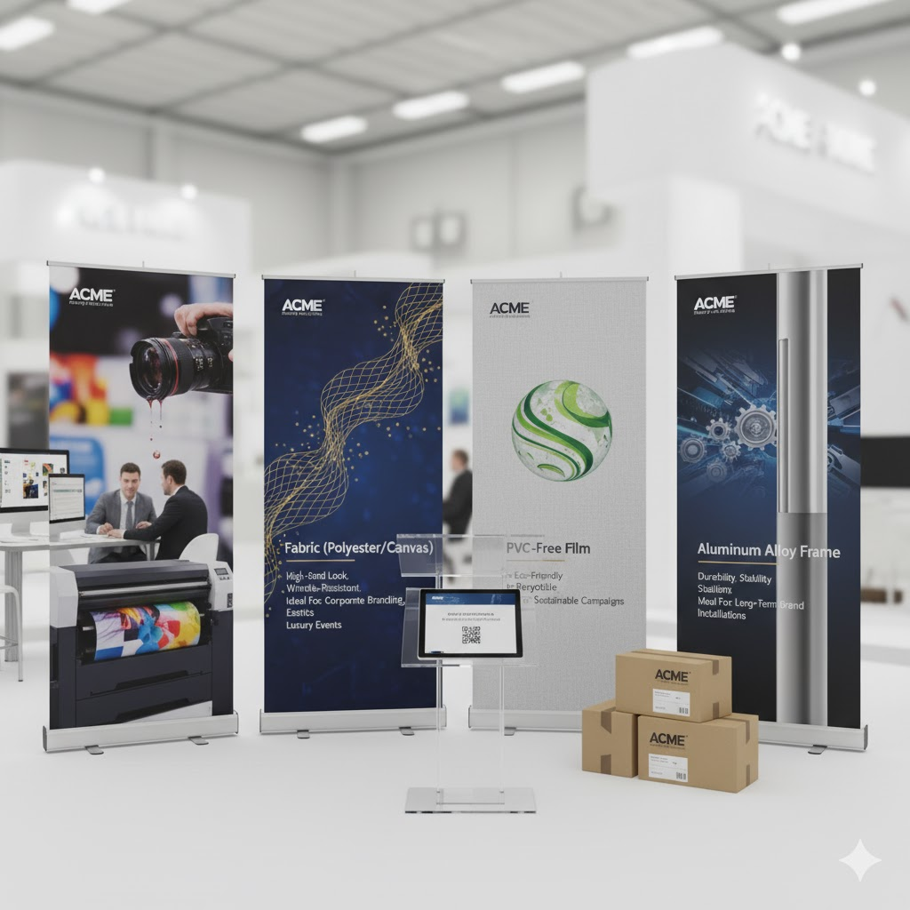 ACME Advertising Co.’s Expertise in Roll-Up Display Solutions