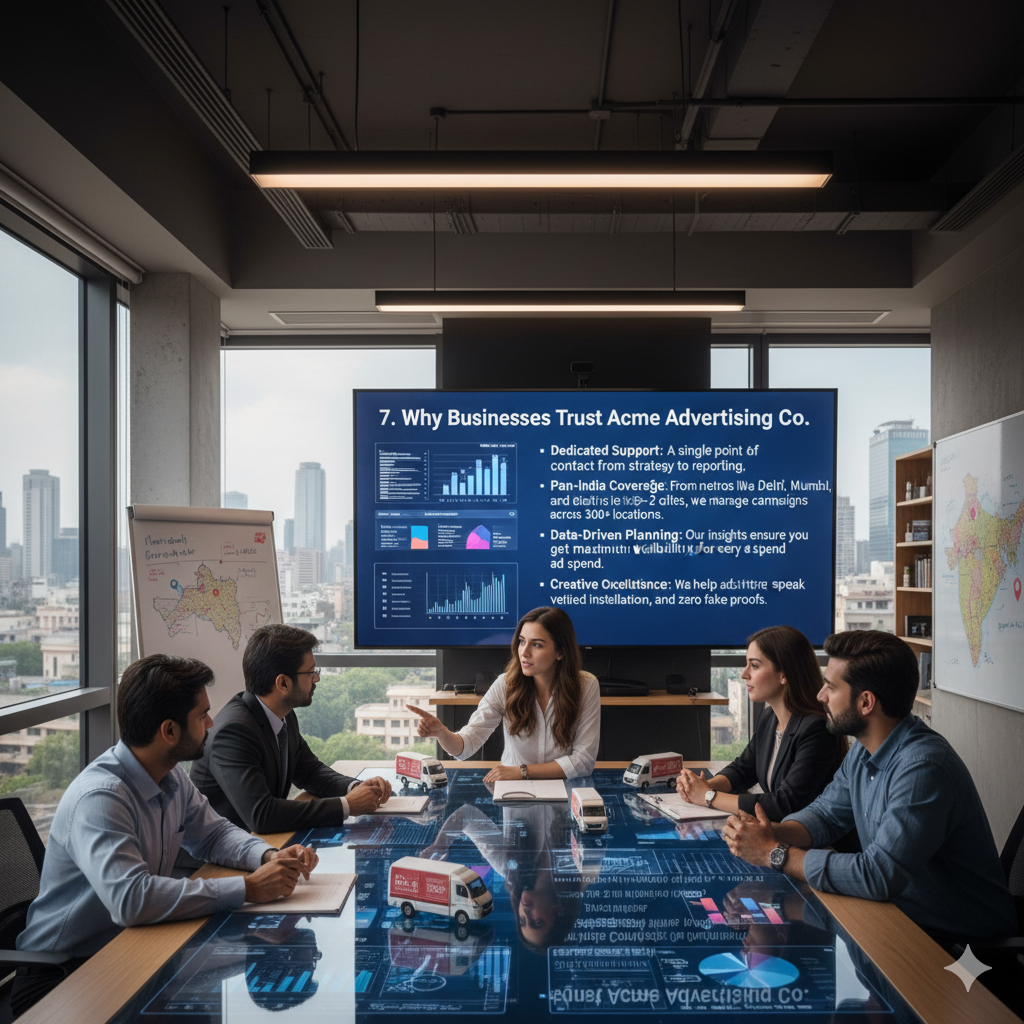 Magic of Outdoor Advertising: the best outdoor media brand advertising agency like Acme Advertising