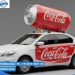 Cab Branding advertising with Acme advertising co.