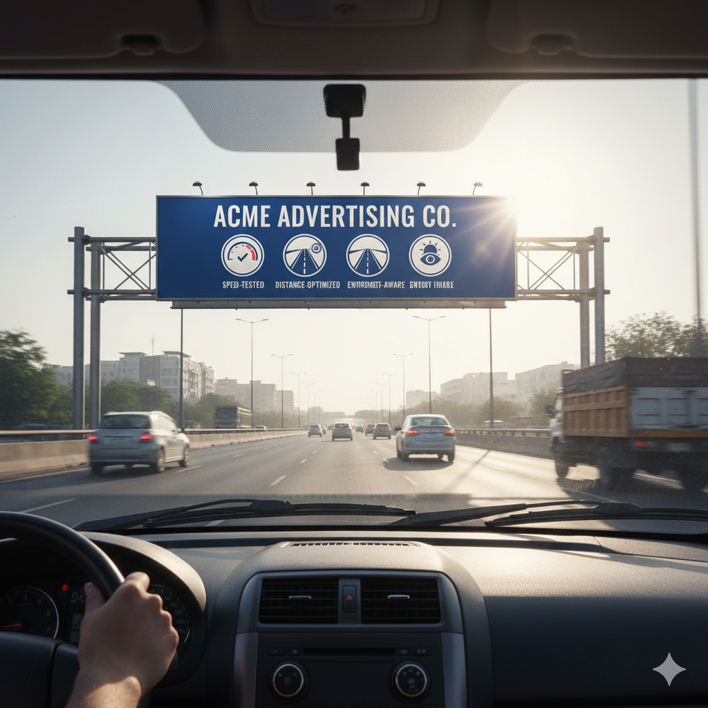 Designing for 80 km/h: Why Highway Creatives Require a Different Strategy