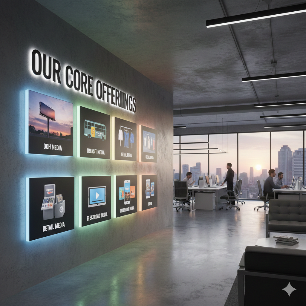 Our Core Offerings: by Acme Advertising Co