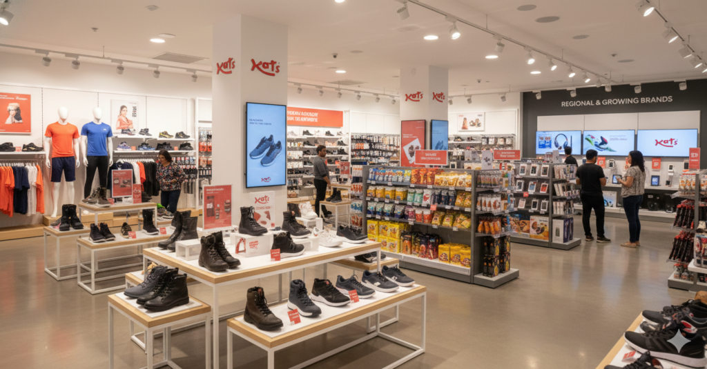 Marketing Solutions for Growth Brands: KATS Footwear Visibility Across Diverse Retail Sectors