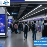 Metro Train Branding advertising with Acme advertising co.
