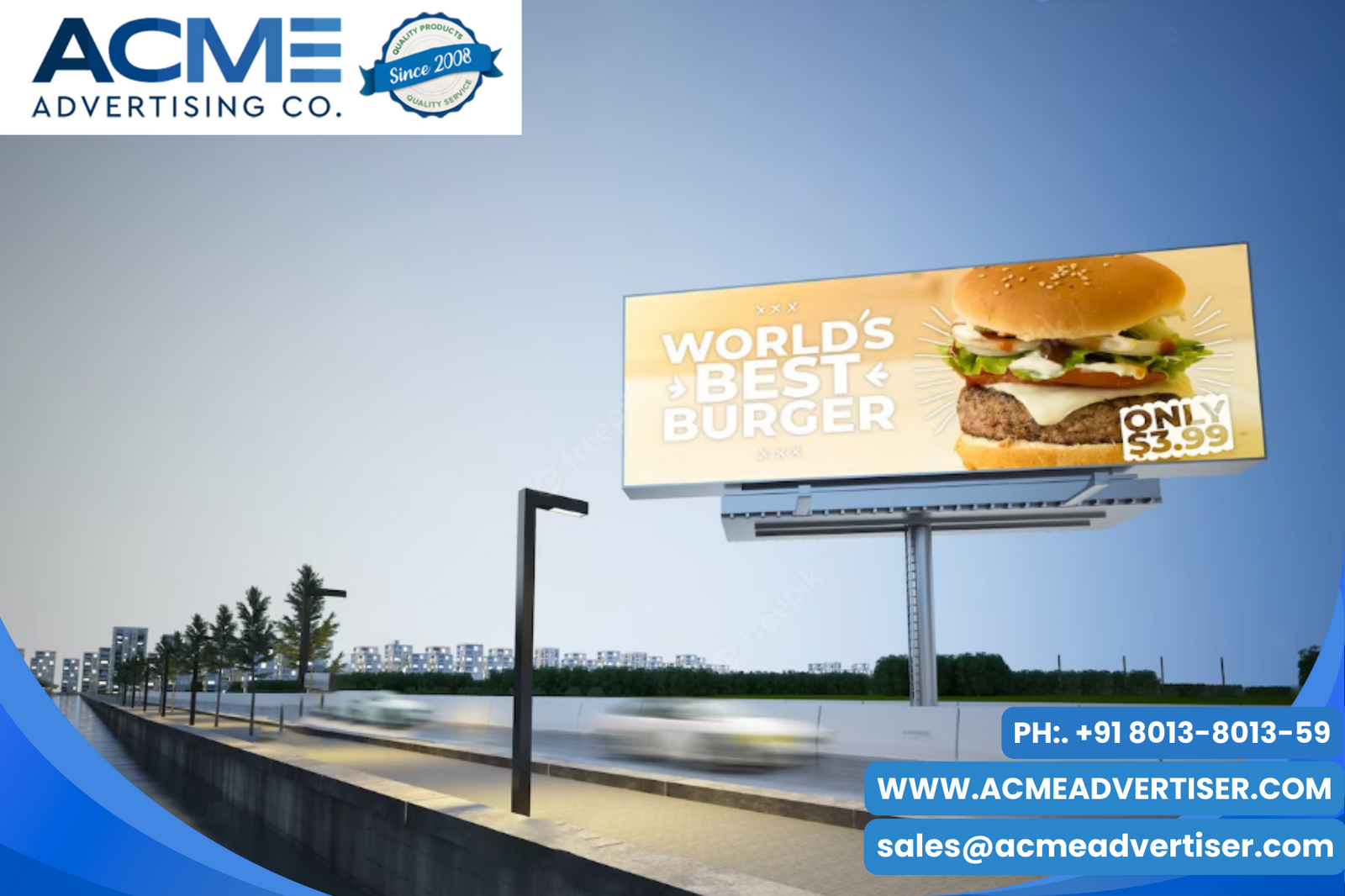 best outdoor advertising company in europe with Acme Advertising Co