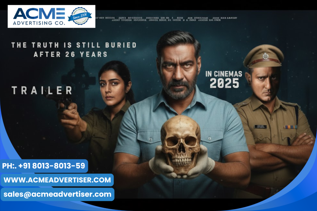 Drishyam 3 upcoming movie in cinema brand advertising with Acme Advertising Co Drishyam 3 upcoming movie in cinema brand advertising with Acme Advertising Co