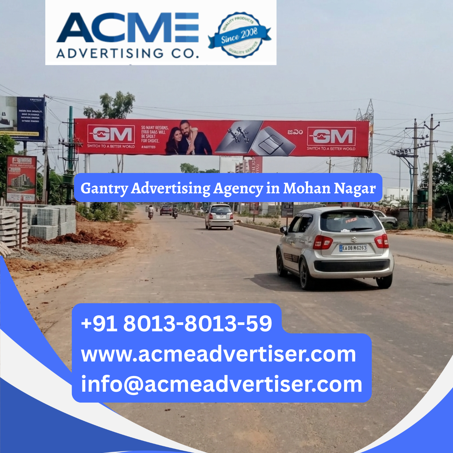 Gantry Advertising Agency in Mohan Nagar, Ghaziabad - Ghaziabad