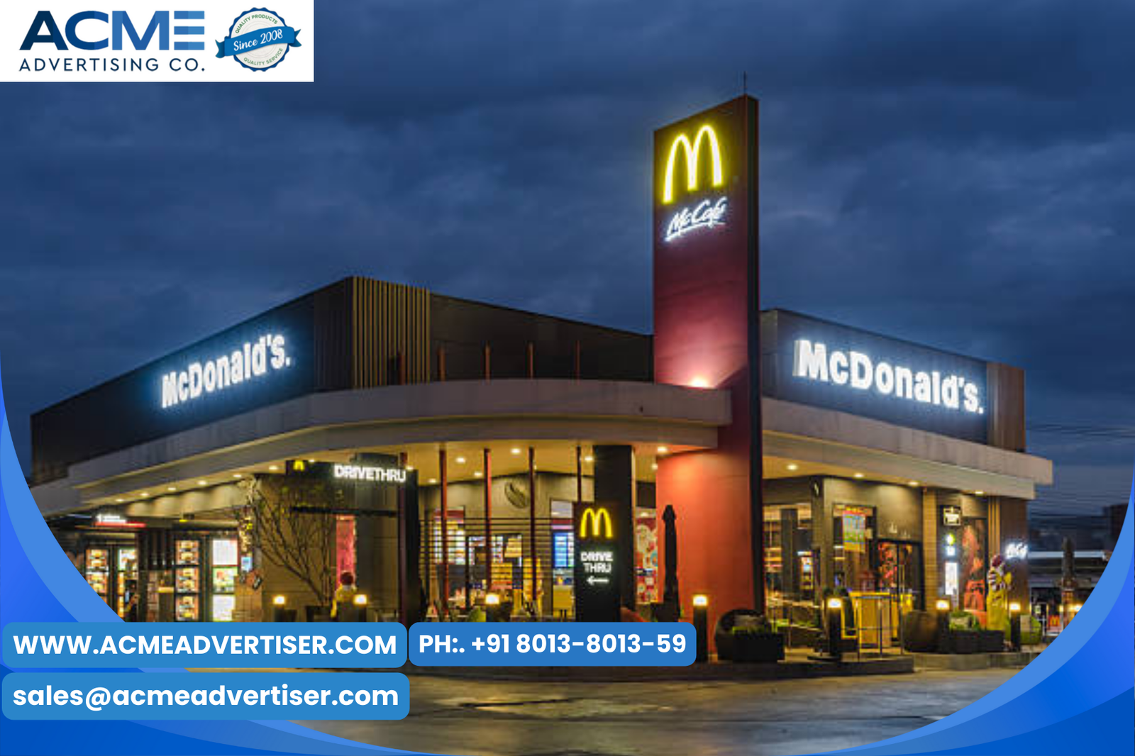 McDonald's Case Study with Acme Advertising Co