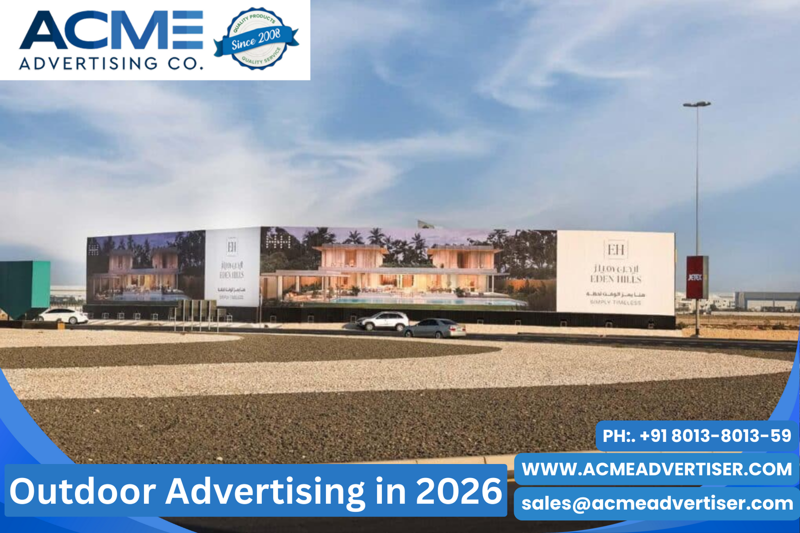 Outdoor Advertising in 2026 with Acme Advertising Co