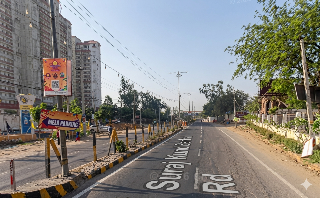 Pole Kiosk Advertising in Surajkund - Faridabad
