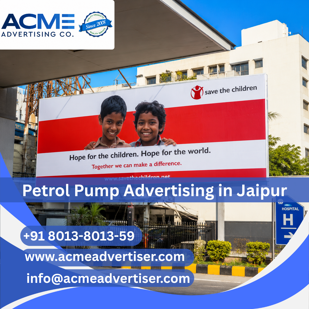 Petrol Pump Advertising Company in Malikpur bawadi, Jaipur - Rajasthan