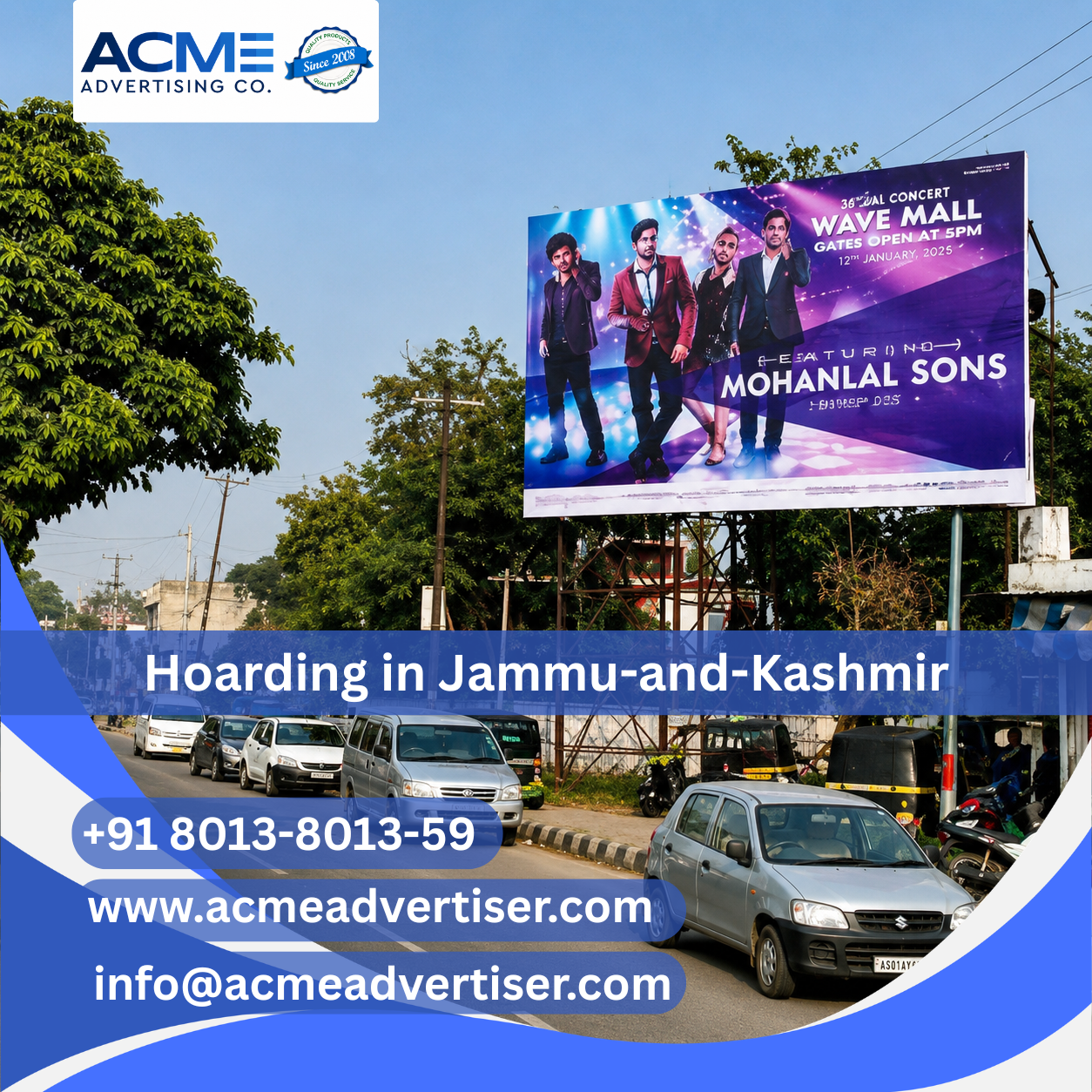 Hoarding Company in Jammu-and-Kashmir - Jammu and Kashmir