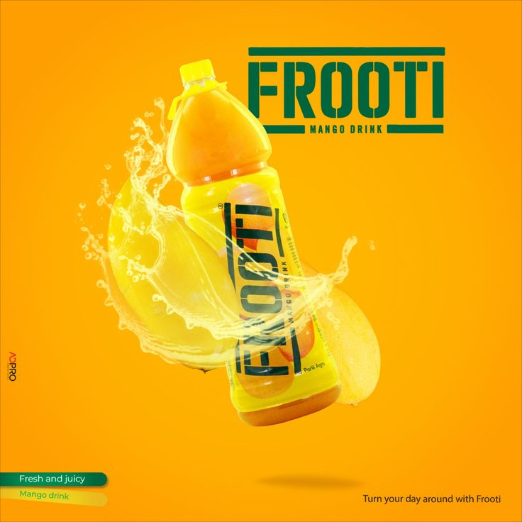 Marketing Strategy of Frooti: Frooti’s yellow isn’t just a design choice—it’s a branding tool. Used consistently across Outdoor, Transit, and Retail, it ensures instant recognition and reinforces memory through repetition.