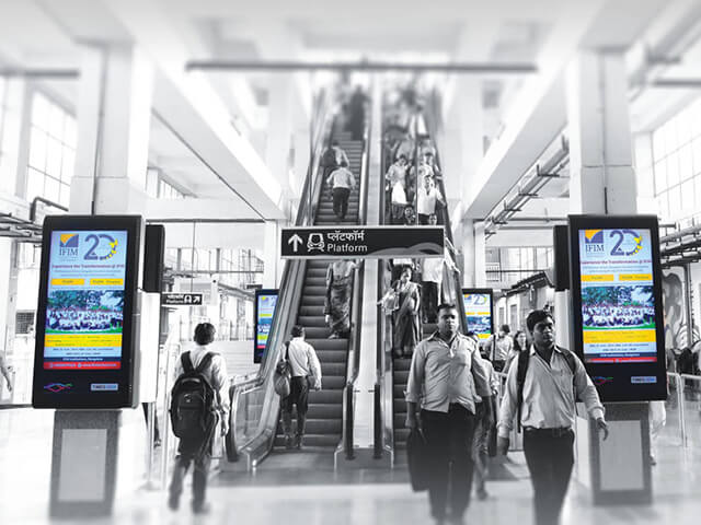 Metro advertising influences consumers at multiple stages.