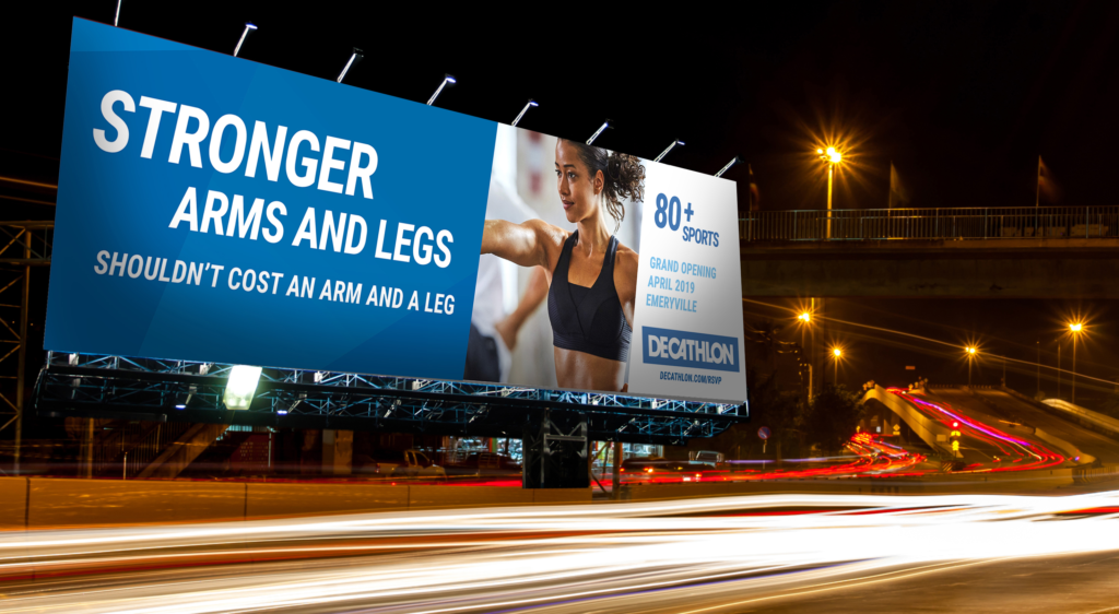 In-store and retail media play a critical role in Decathlon’s strategy. The brand relies heavily on: