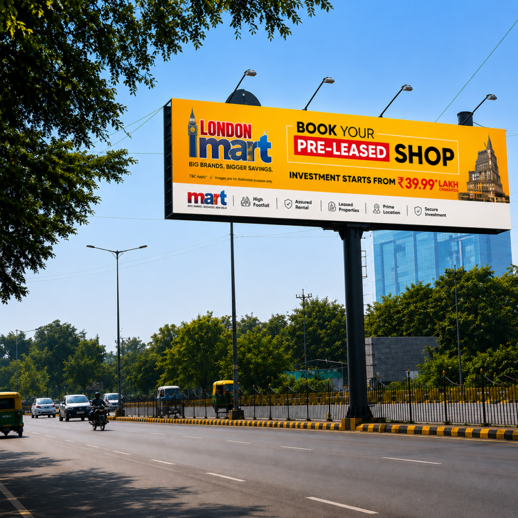 Unipole Advertising Company in Crawford Market